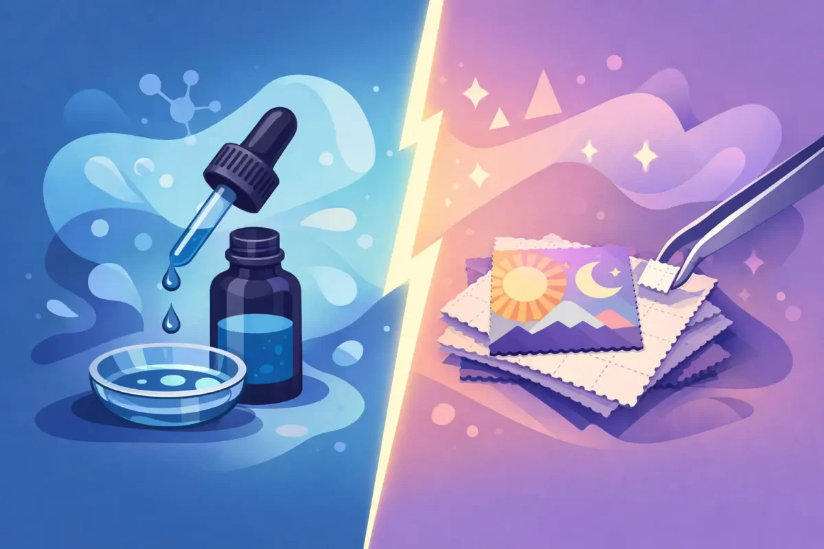 Liquid Acid vs Blotter: What Changes?